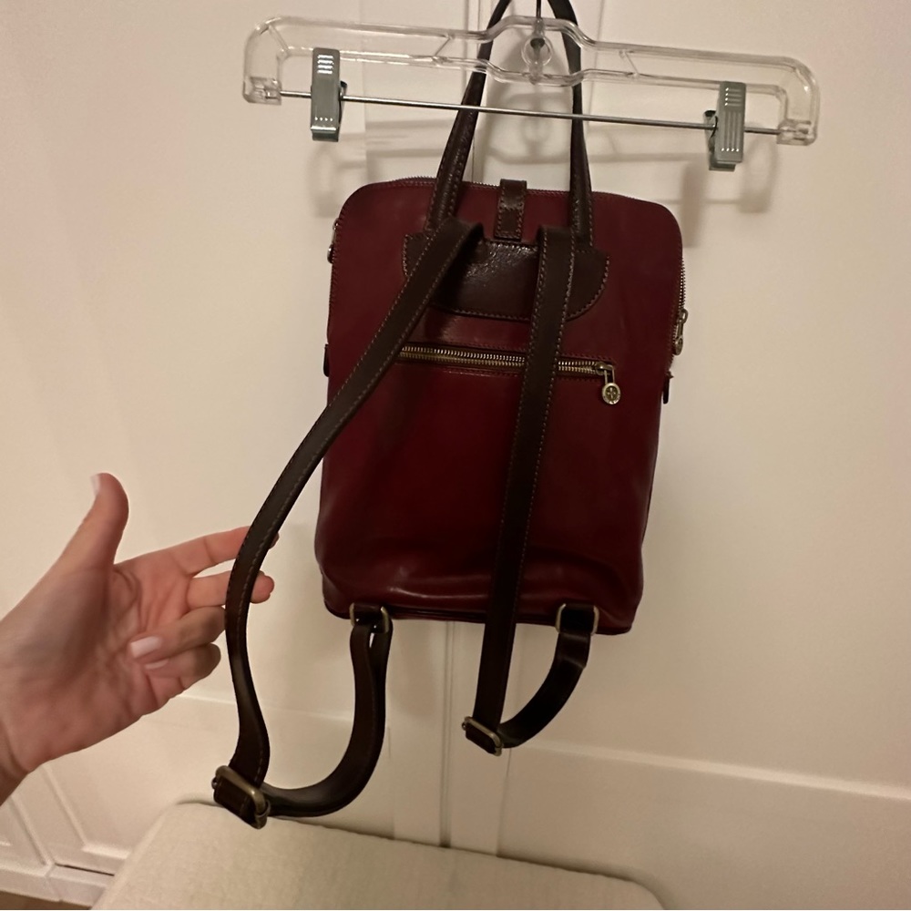 Italian Leather Backpack - Picture 3 of 14